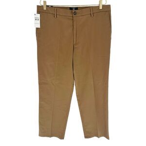 Dockers Pants Mens 36 x 32 Brown Signature Khaki D2 Comfort Office NEW $58